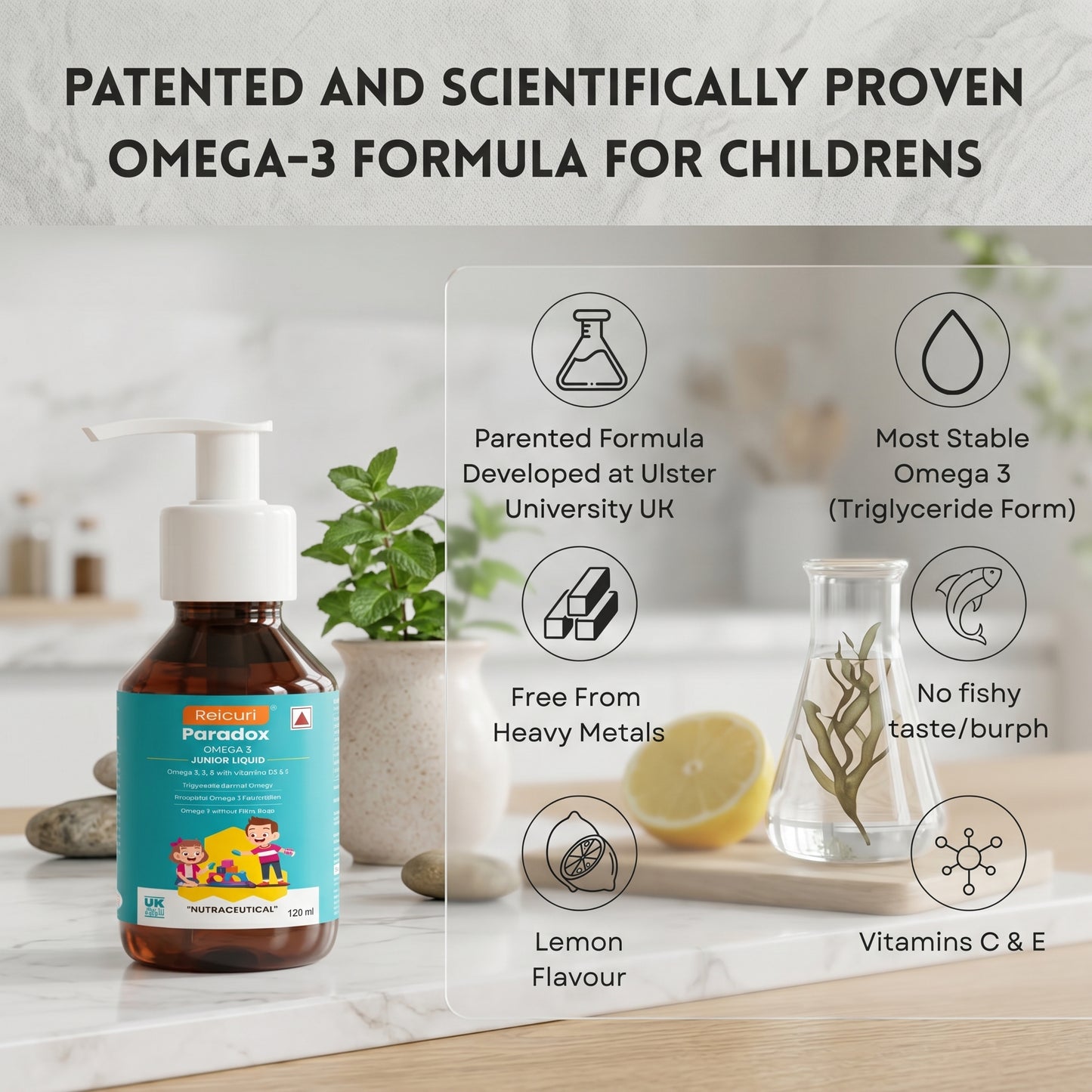 Reicuri Paradox Omega 3 junior liquid
