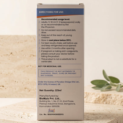 Reicuri Paradox Omega 3 Liquid Fish Oil