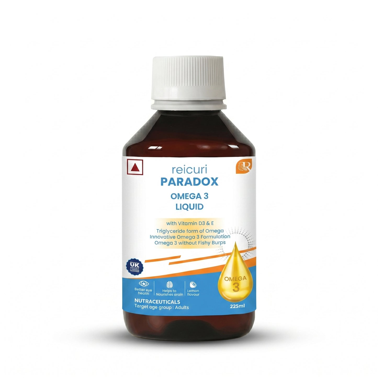Reicuri Paradox Omega 3 Liquid Fish Oil