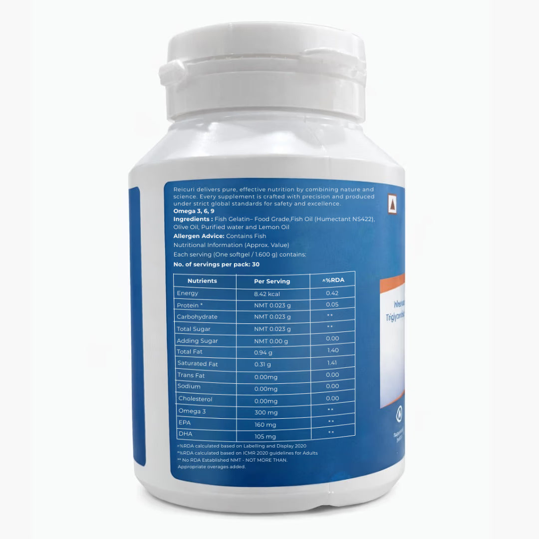 Reicuri Paradox Omega 3 Capsules